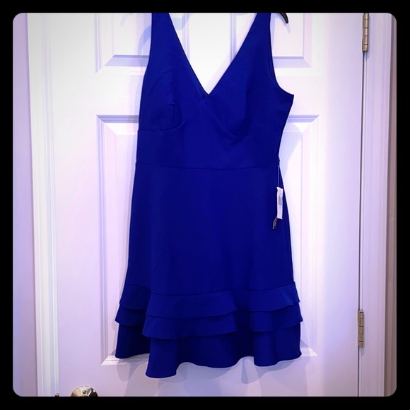 NWT Royal Blue Party Dress - Picture 2 of 3